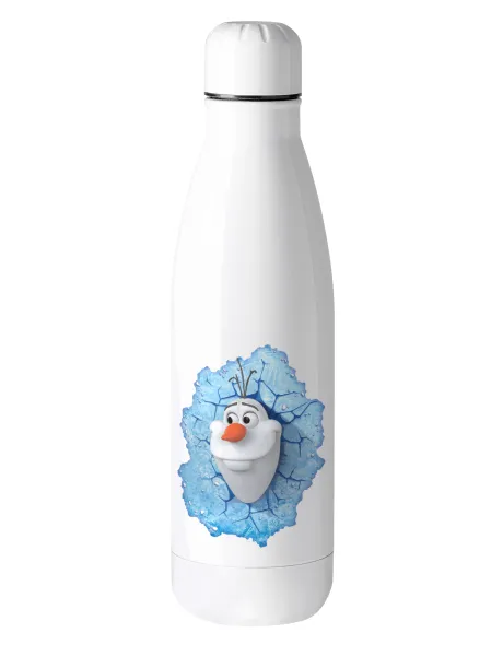 Frozen Olaf — Metal mug thermos (Stainless steel), 500ml