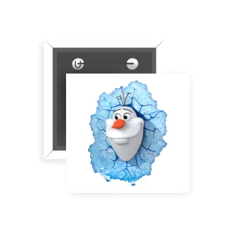 Frozen Olaf, Κονκάρδα παραμάνα τετράγωνη 5x5cm