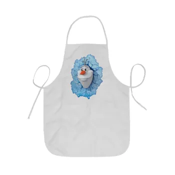 Frozen Olaf, Ποδιά Σεφ ολόσωμη κοντή  Παιδική (44x62cm)