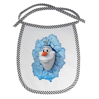 Frozen Olaf, Σαλιάρα μωρού αλέκιαστη με κορδόνι Μαύρη