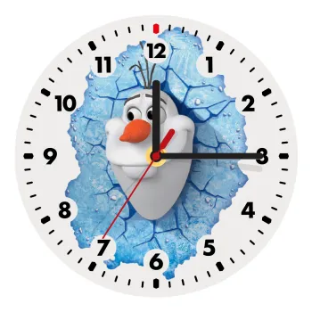 Frozen Olaf, Wooden wall clock (20cm)