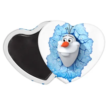 Frozen Olaf, Μαγνητάκι καρδιά (57x52mm)
