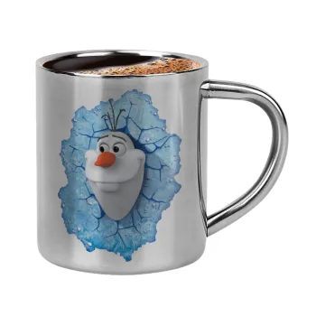 Frozen Olaf, Double-wall metal cup for espresso (220ml)