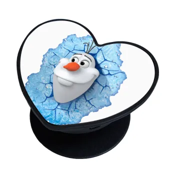 Frozen Olaf, Phone Holders Stand  καρδιά Μαύρο Βάση Στήριξης Κινητού στο Χέρι