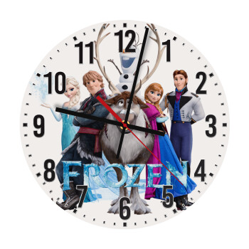 Frozen, Ρολόι τοίχου ξύλινο (30cm)