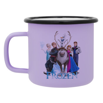 Frozen, Κούπα Μεταλλική εμαγιέ ΜΑΤ Light Pastel Purple 360ml