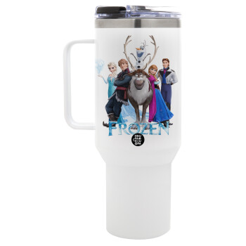 Frozen, Mega Stainless steel Tumbler with lid, double wall 1,2L