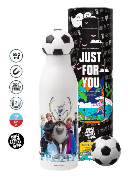 Frozen — Soccer Metal mug thermos, double wall, 550ml