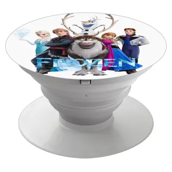Frozen, Phone Holders Stand  Λευκό Βάση Στήριξης Κινητού στο Χέρι