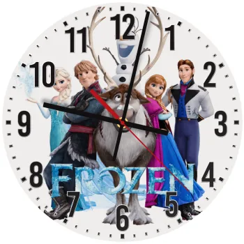 Frozen, Ρολόι τοίχου ξύλινο (30cm)