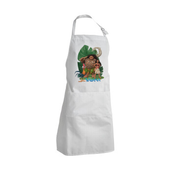 Vaiana, Adult Chef Apron (with sliders and 2 pockets)