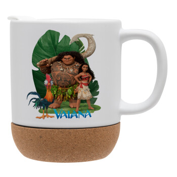 Vaiana, Ceramic coffee mug Cork (MAT), 330ml