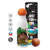 Bascetball Metal mug thermos, double wall, 550ml