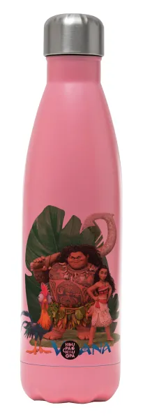 Vaiana — Metal mug thermos Pink Mat (Stainless steel), double wall, 500ml