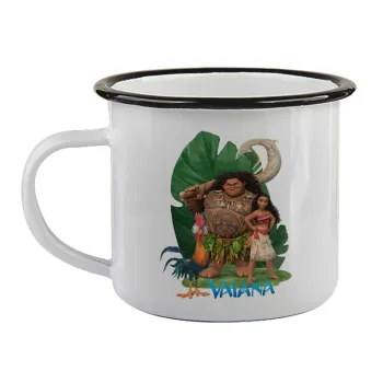 Vaiana, Κούπα εμαγιέ με μαύρο χείλος 360ml