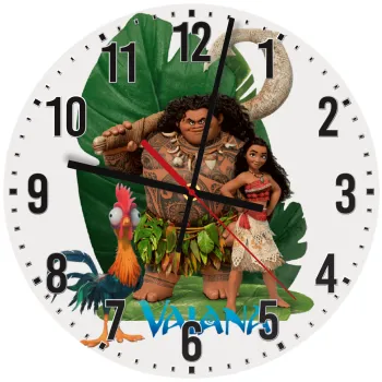 Vaiana, Ρολόι τοίχου ξύλινο (30cm)