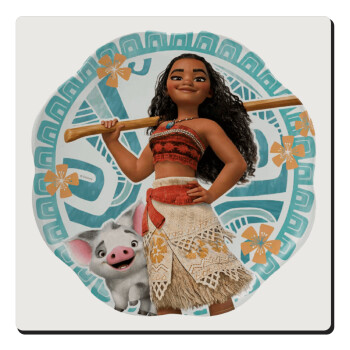 Moana, Τετράγωνο μαγνητάκι ξύλινο 6x6cm