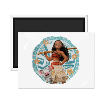 Moana, Ορθογώνιο μαγνητάκι ψυγείου διάστασης 9x6cm