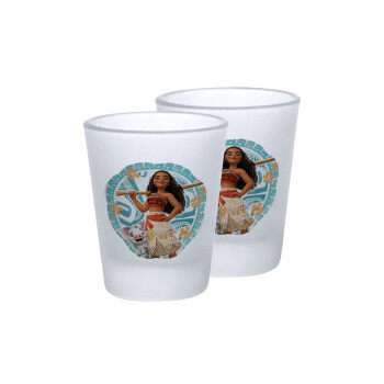 Moana, Σφηνοπότηρα γυάλινα 45ml του πάγου (2 τεμάχια)