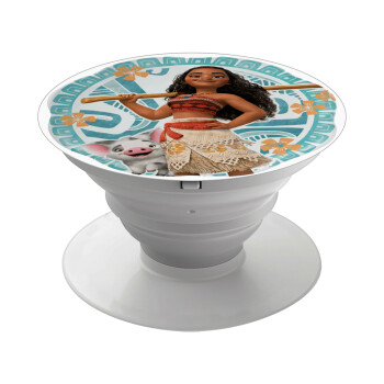 Moana, Phone Holders Stand  White Hand-held Mobile Phone Holder