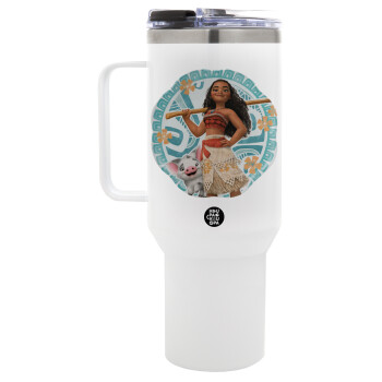 Moana, Mega Stainless steel Tumbler with lid, double wall 1,2L