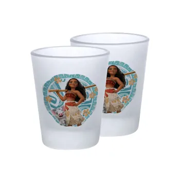 Moana, Σφηνοπότηρα γυάλινα 45ml του πάγου (2 τεμάχια)