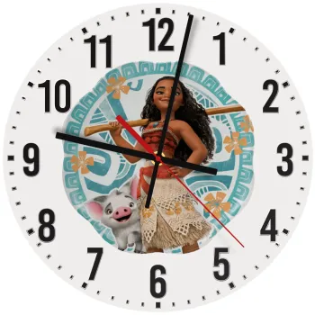 Moana, Ρολόι τοίχου ξύλινο (30cm)