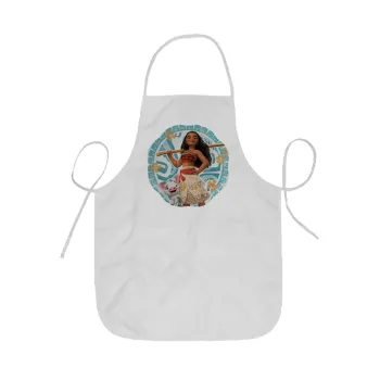 Moana, Ποδιά Σεφ ολόσωμη κοντή  Παιδική (44x62cm)