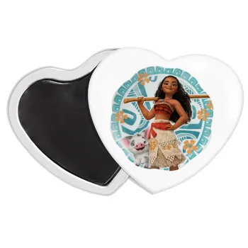 Moana, Μαγνητάκι καρδιά (57x52mm)