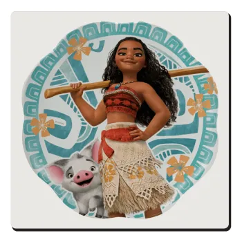 Moana, Τετράγωνο μαγνητάκι ξύλινο 6x6cm