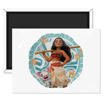 Moana, Ορθογώνιο μαγνητάκι ψυγείου διάστασης 9x6cm