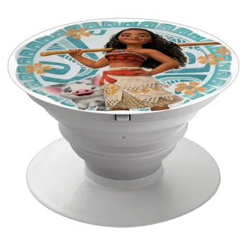 Moana, Phone Holders Stand  White Hand-held Mobile Phone Holder