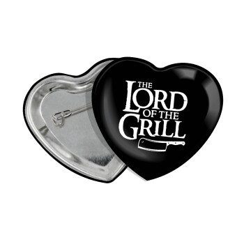 The Lord of the Grill, Κονκάρδα παραμάνα καρδιά (57x52mm)
