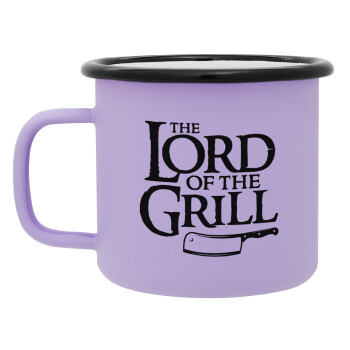 The Lord of the Grill, Κούπα Μεταλλική εμαγιέ ΜΑΤ Light Pastel Purple 360ml