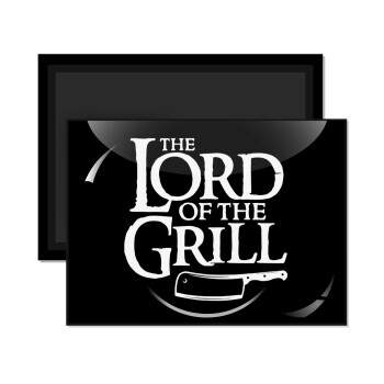 The Lord of the Grill, Ορθογώνιο μαγνητάκι ψυγείου διάστασης 9x6cm