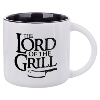 The Lord of the Grill, Κούπα κεραμική 400ml Λευκή/Μαύρη