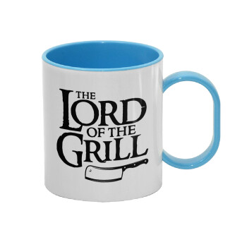 The Lord of the Grill, Κούπα (πλαστική) (BPA-FREE) Polymer Μπλε για παιδιά, 330ml