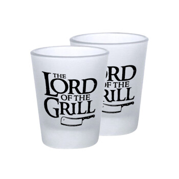 The Lord of the Grill, Σφηνοπότηρα γυάλινα 45ml του πάγου (2 τεμάχια)