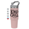 Pink color, 890ml (30oz) stainless Steel Tumbler with Handle