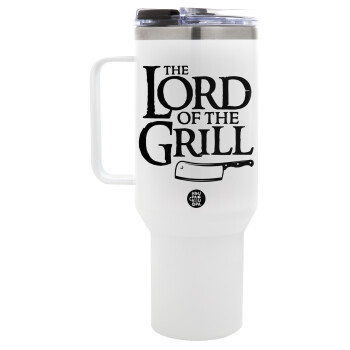 The Lord of the Grill, Mega Stainless steel Tumbler with lid, double wall 1,2L