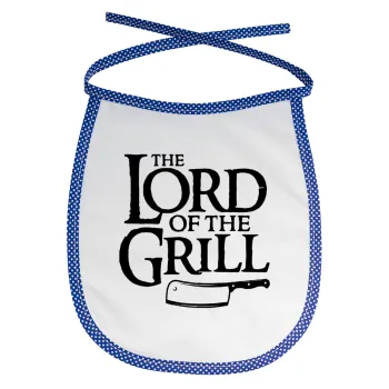 The Lord of the Grill, Σαλιάρα μωρού αλέκιαστη με κορδόνι Μπλε