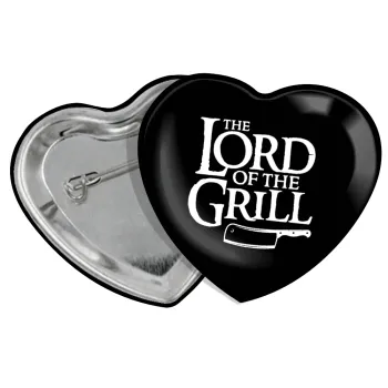 The Lord of the Grill, Κονκάρδα παραμάνα καρδιά (57x52mm)