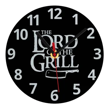 The Lord of the Grill, Ρολόι τοίχου γυάλινο (20cm)