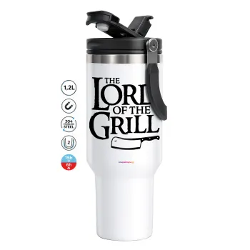 The Lord of the Grill, Mega Stainless steel Tumbler with lid, double wall 1,2L