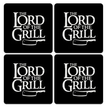 The Lord of the Grill, ΣΕΤ 4 Σουβέρ ξύλινα τετράγωνα (9cm)