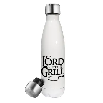 The Lord of the Grill, Metal mug thermos White (Stainless steel), double wall, 500ml