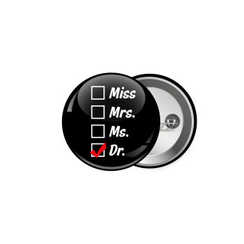 Miss, Mrs, Ms, DR, Κονκάρδα παραμάνα 5cm