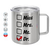 Mug Stainless steel double wall 300ml