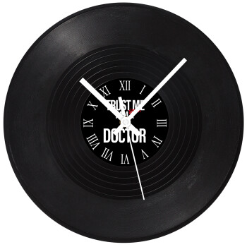 Trust me, i am (almost) Doctor, Ρολόι τοίχου Βινύλιο (30cm)