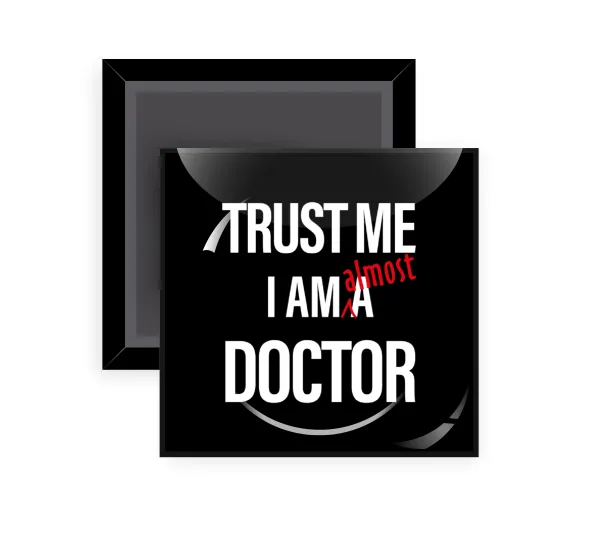 Trust me — Τετράγωνο (5x5cm)
